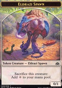 Eldrazi Spawn (003) // Eldrazi Double-sided Token [Planechase Anthology] | Fandemonia Ltd