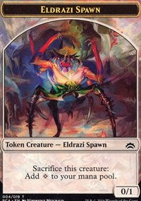 Eldrazi Spawn (004) // Eldrazi Double-sided Token [Planechase Anthology] | Fandemonia Ltd