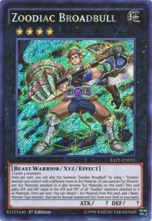 Zoodiac Broadbull [RATE-EN051] Secret Rare | Fandemonia Ltd