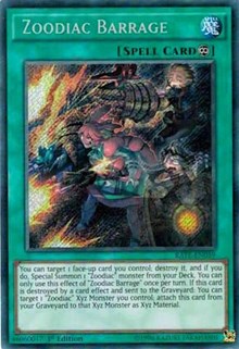 Zoodiac Barrage [RATE-EN059] Secret Rare | Fandemonia Ltd
