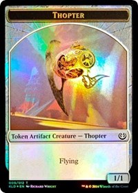 Thopter // Servo Double-sided Token [League Promos] | Fandemonia Ltd