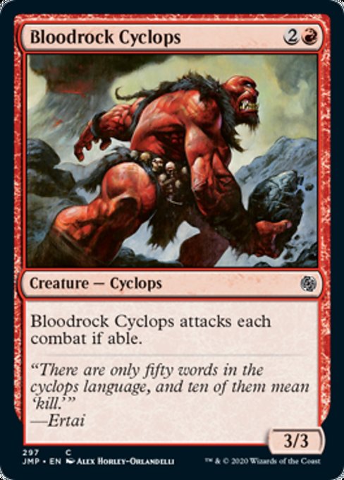 Bloodrock Cyclops [Jumpstart] | Fandemonia Ltd