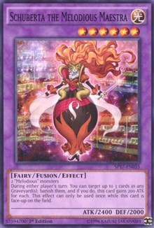 Schuberta the Melodious Maestra (Starfoil) [SP17-EN035] Starfoil Rare | Fandemonia Ltd