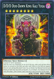 D/D/D Duo-Dawn King Kali Yuga (Starfoil) [SP17-EN045] Starfoil Rare | Fandemonia Ltd