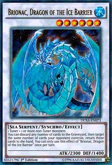 Brionac, Dragon of the Ice Barrier [DUSA-EN073] Ultra Rare | Fandemonia Ltd
