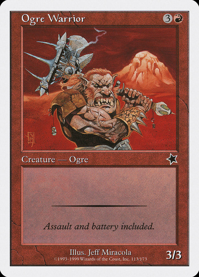 Ogre Warrior [Starter 1999] | Fandemonia Ltd