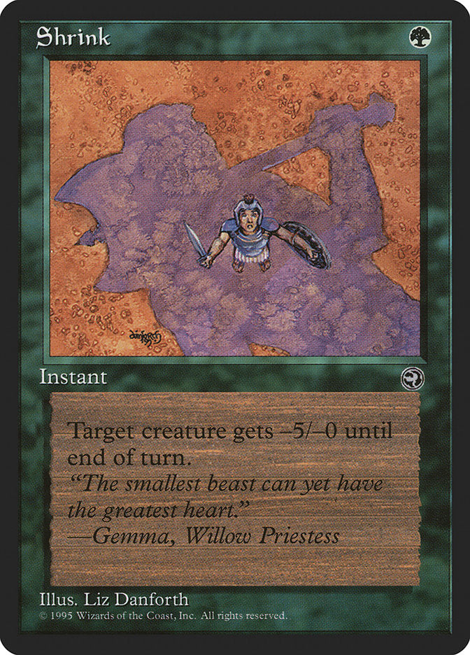 Shrink (Gemma Flavor Text) [Homelands] | Fandemonia Ltd