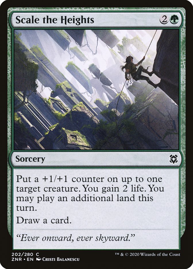 Scale the Heights [Zendikar Rising] | Fandemonia Ltd