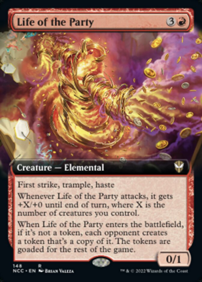 Life of the Party (Extended Art) [Streets of New Capenna Commander] | Fandemonia Ltd