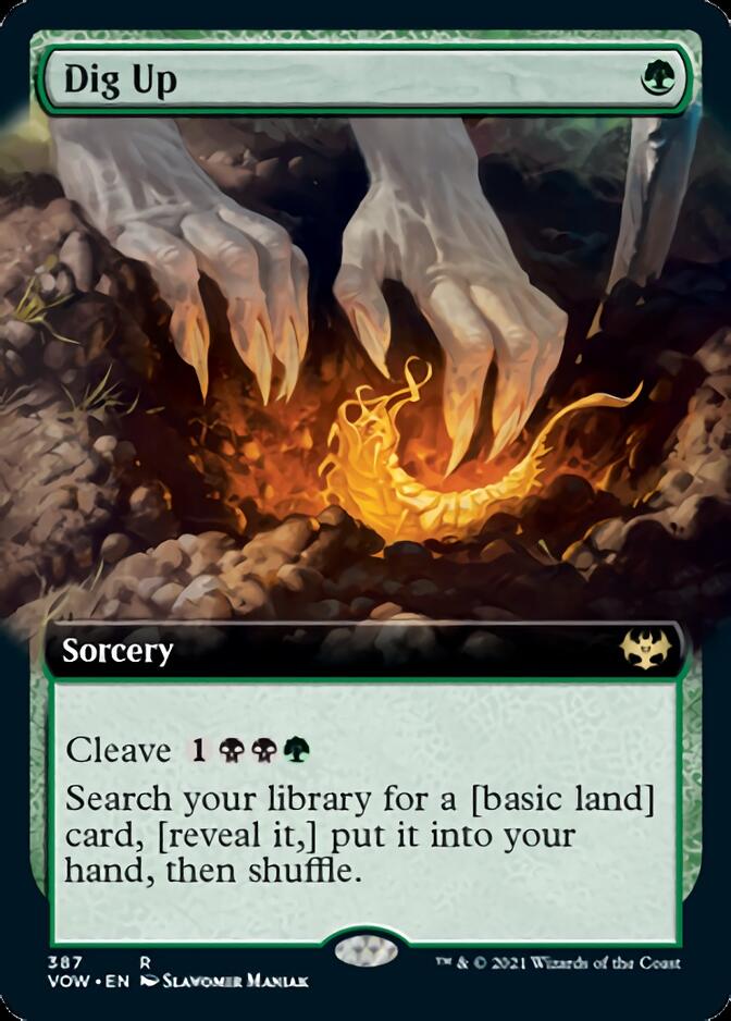 Dig Up (Extended) [Innistrad: Crimson Vow] | Fandemonia Ltd