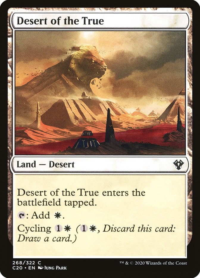 Desert of the True [Commander 2020] | Fandemonia Ltd