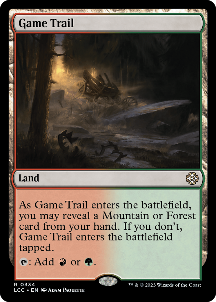 Game Trail [The Lost Caverns of Ixalan Commander] | Fandemonia Ltd