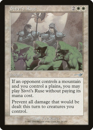 Sivvi's Ruse [Nemesis] | Fandemonia Ltd