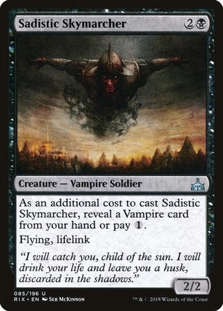 Sadistic Skymarcher [Rivals of Ixalan] | Fandemonia Ltd
