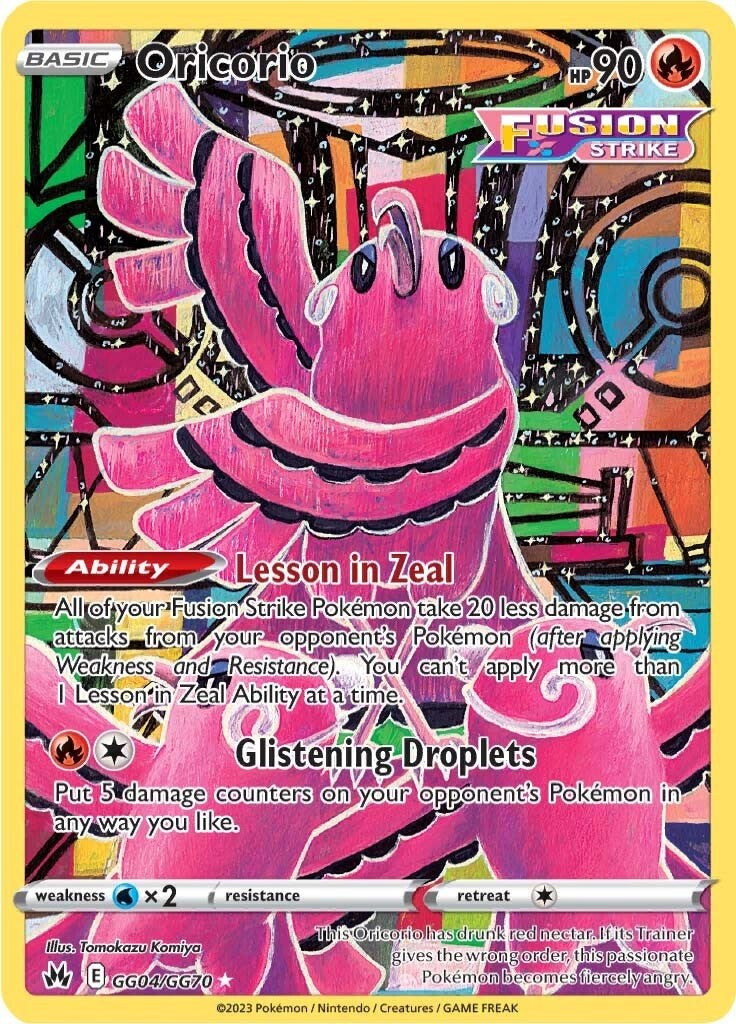 Oricorio (GG04/GG70) [Sword & Shield: Crown Zenith] | Fandemonia Ltd