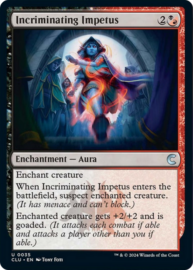 Incriminating Impetus [Ravnica: Clue Edition] | Fandemonia Ltd