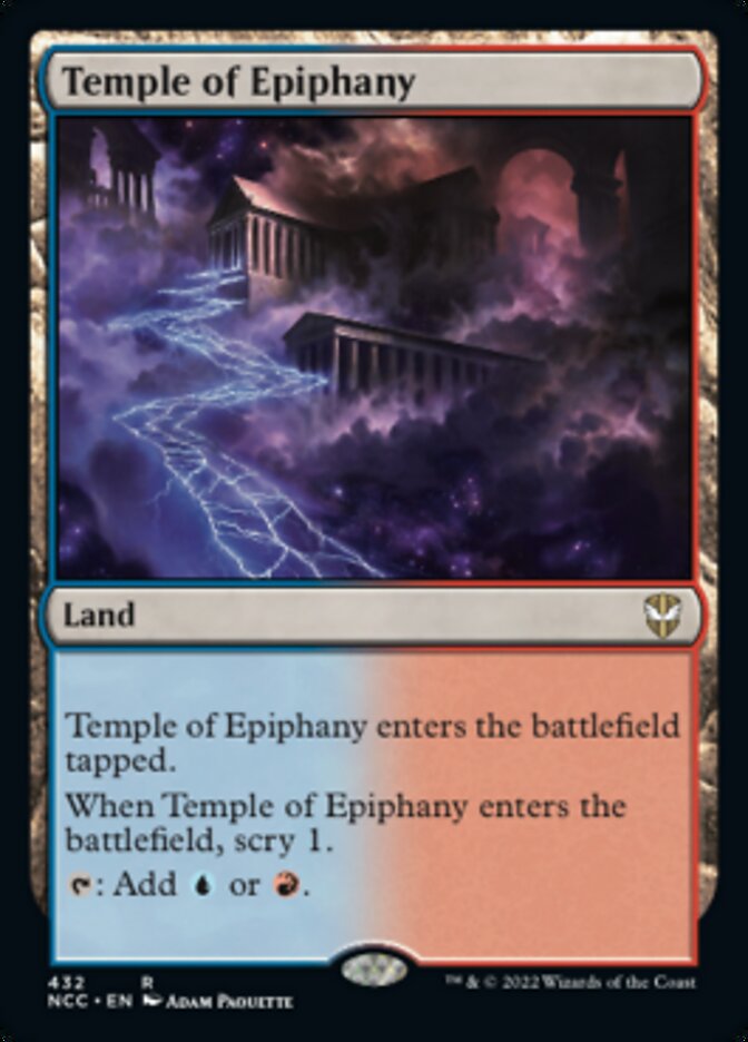 Temple of Epiphany [Streets of New Capenna Commander] | Fandemonia Ltd