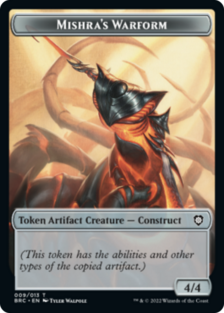 Mishra's Warform // Inkling Double-Sided Token [The Brothers' War Commander Tokens] | Fandemonia Ltd