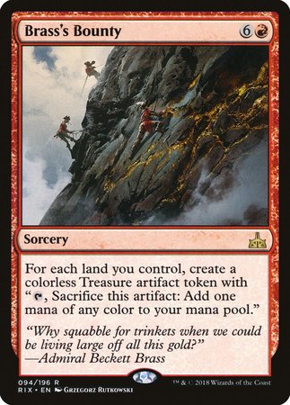 Brass's Bounty [Rivals of Ixalan] | Fandemonia Ltd