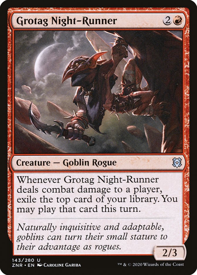 Grotag Night-Runner [Zendikar Rising] | Fandemonia Ltd