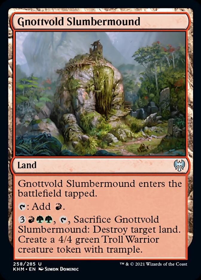Gnottvold Slumbermound [Kaldheim] | Fandemonia Ltd