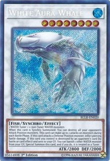 White Aura Whale [BLLR-EN020] Secret Rare | Fandemonia Ltd