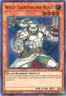 Wulf, Lightsworn Beast [BLLR-EN039] Ultra Rare | Fandemonia Ltd