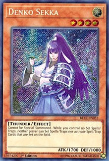 Denko Sekka [BLLR-EN052] Secret Rare | Fandemonia Ltd