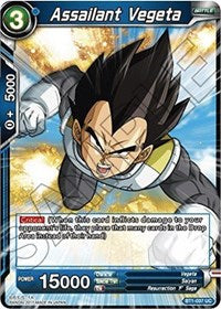 Assailant Vegeta [BT1-037] | Fandemonia Ltd