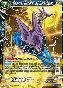 Beerus, General of Demolition [BT1-041] | Fandemonia Ltd