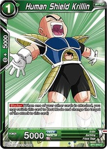 Human Shield Krillin [BT1-072] | Fandemonia Ltd