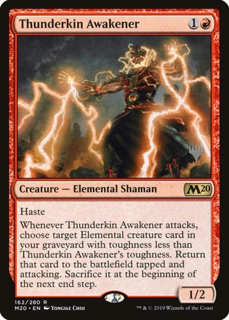 Thunderkin Awakener [Core Set 2020 Promos] | Fandemonia Ltd