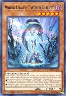 World Legacy - "World Chalice" [COTD-EN023] Rare | Fandemonia Ltd