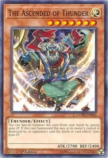 The Ascended of Thunder [COTD-EN036] Short Print | Fandemonia Ltd
