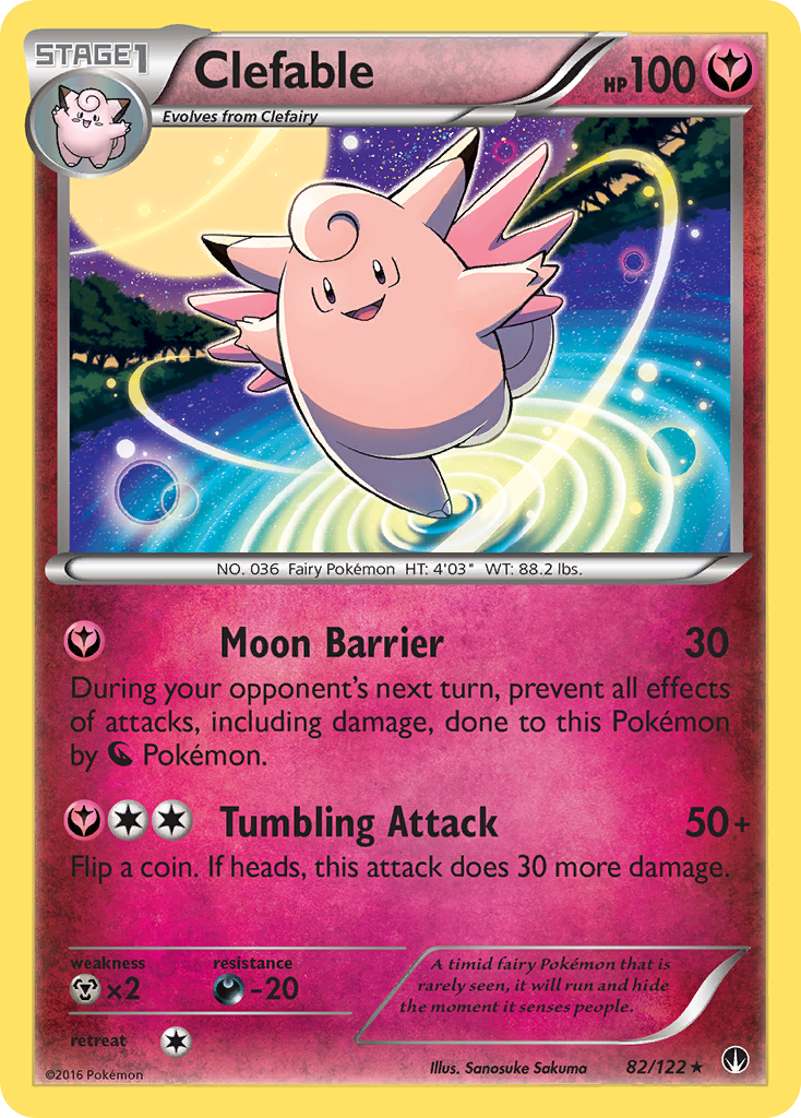 Clefable (82/122) [XY: BREAKpoint] | Fandemonia Ltd