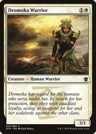 Dromoka Warrior [Dragons of Tarkir] | Fandemonia Ltd