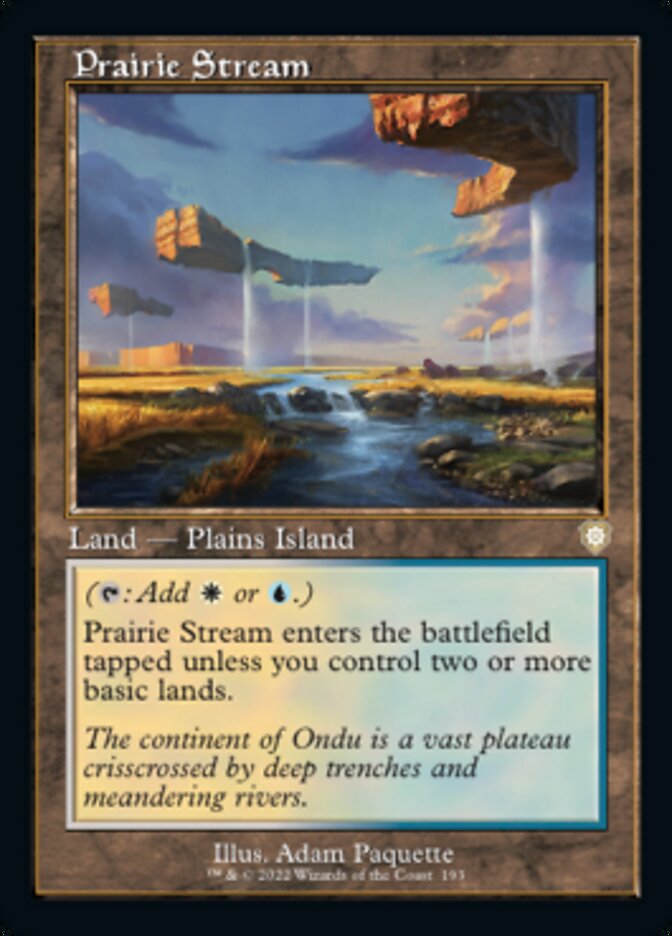 Prairie Stream (Retro) [The Brothers' War Commander] | Fandemonia Ltd