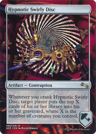 Hypnotic Swirly Disc [Unstable] | Fandemonia Ltd