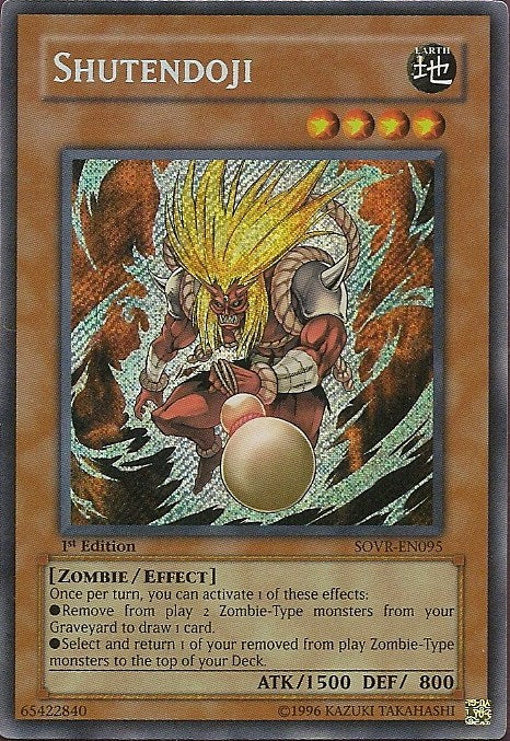 Shutendoji [SOVR-EN095] Secret Rare | Fandemonia Ltd