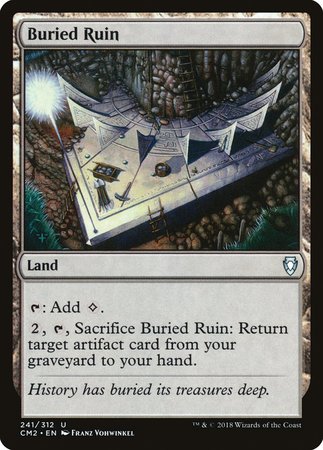 Buried Ruin [Commander Anthology Volume II] | Fandemonia Ltd