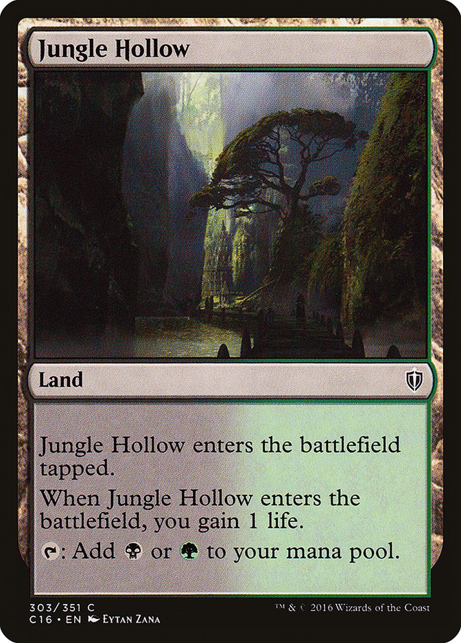Jungle Hollow [Commander 2016] | Fandemonia Ltd