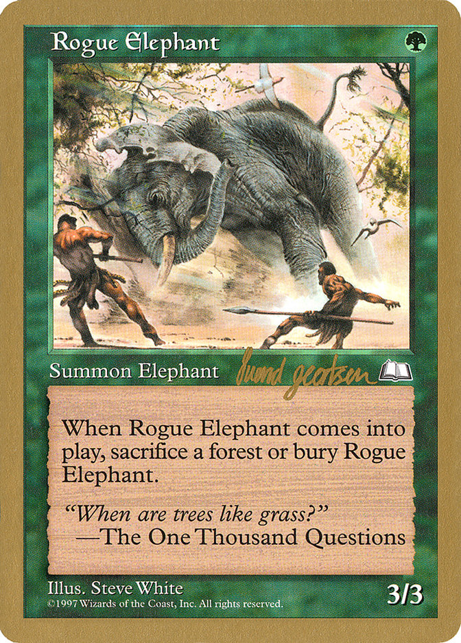 Rogue Elephant (Svend Geertsen) [World Championship Decks 1997] | Fandemonia Ltd