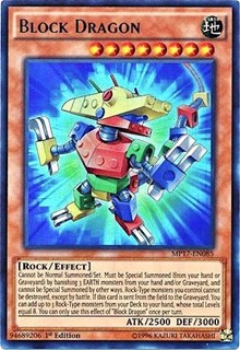 Block Dragon [MP17-EN085] Ultra Rare | Fandemonia Ltd