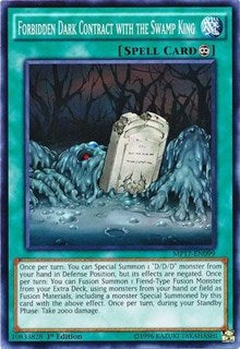 Forbidden Dark Contract with the Swamp King [MP17-EN099] Common | Fandemonia Ltd