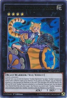 Zoodiac Tigermortar [MP17-EN207] Ultra Rare | Fandemonia Ltd