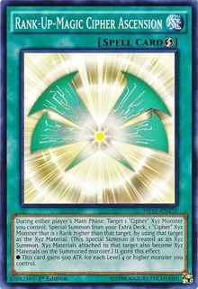 Rank-Up-Magic Cipher Ascension [MP17-EN210] Common | Fandemonia Ltd