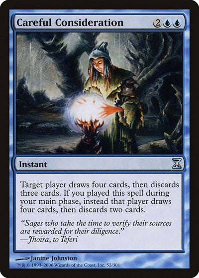 Careful Consideration [Time Spiral] | Fandemonia Ltd
