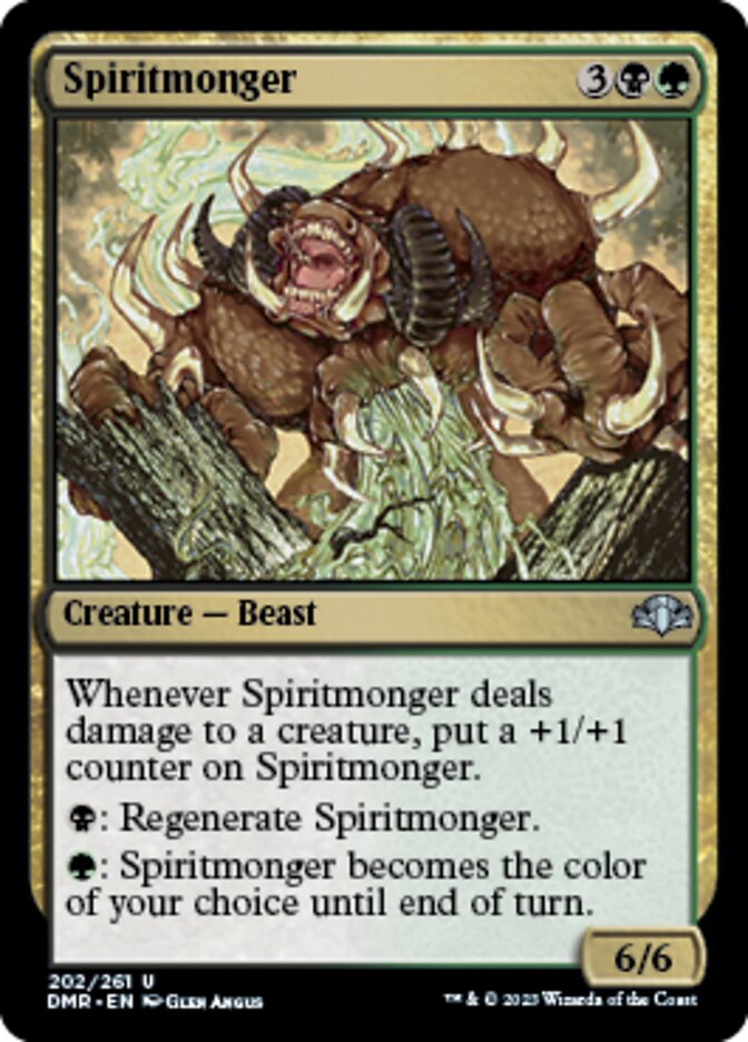 Spiritmonger [Dominaria Remastered] | Fandemonia Ltd