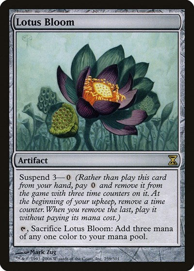 Lotus Bloom [Time Spiral] | Fandemonia Ltd