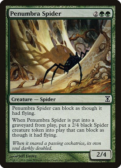 Penumbra Spider [Time Spiral] | Fandemonia Ltd